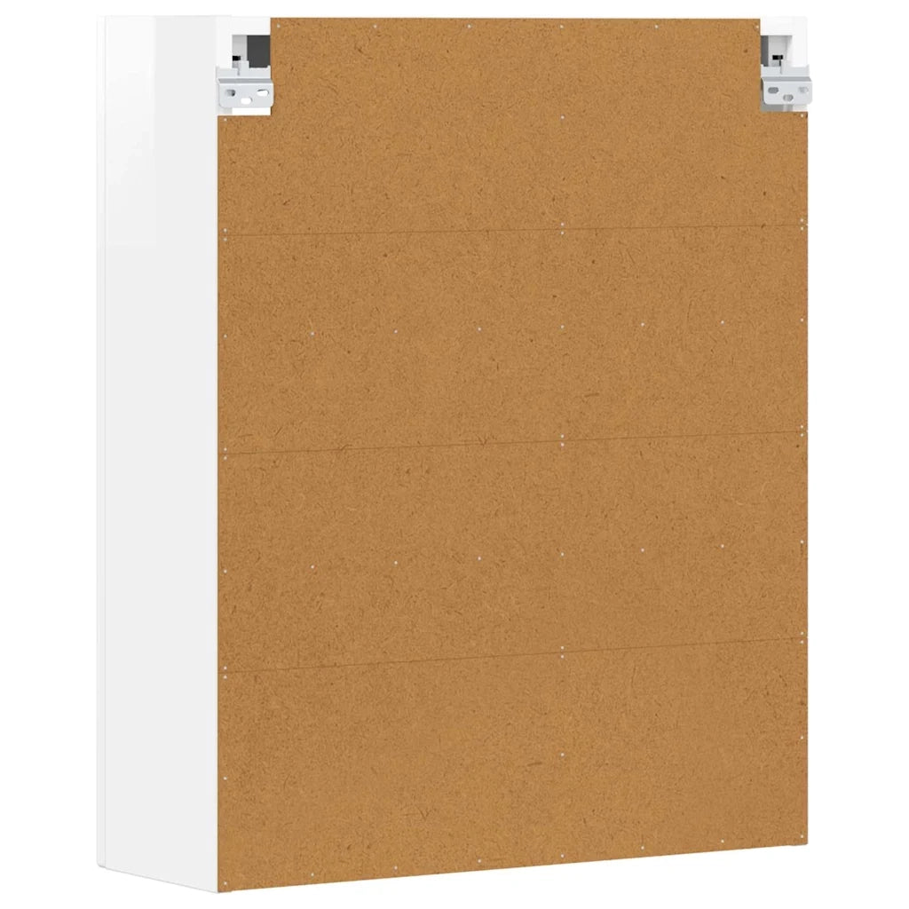 Armadio pensile con lo scaffale Bianco Lucido 59 x 20 x 71.5 cm CFW3160294