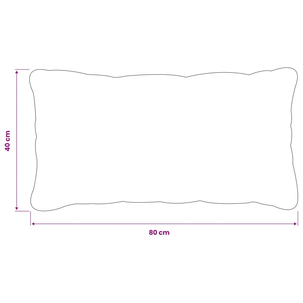 Federa 2 pcs HEERLEN Multicolore 40 x 80 cm Poliestere 910024