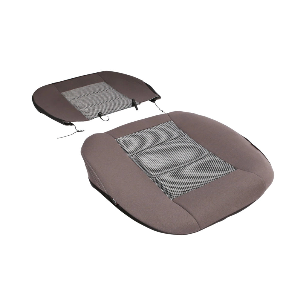 Set coprisedili universale grigio nero