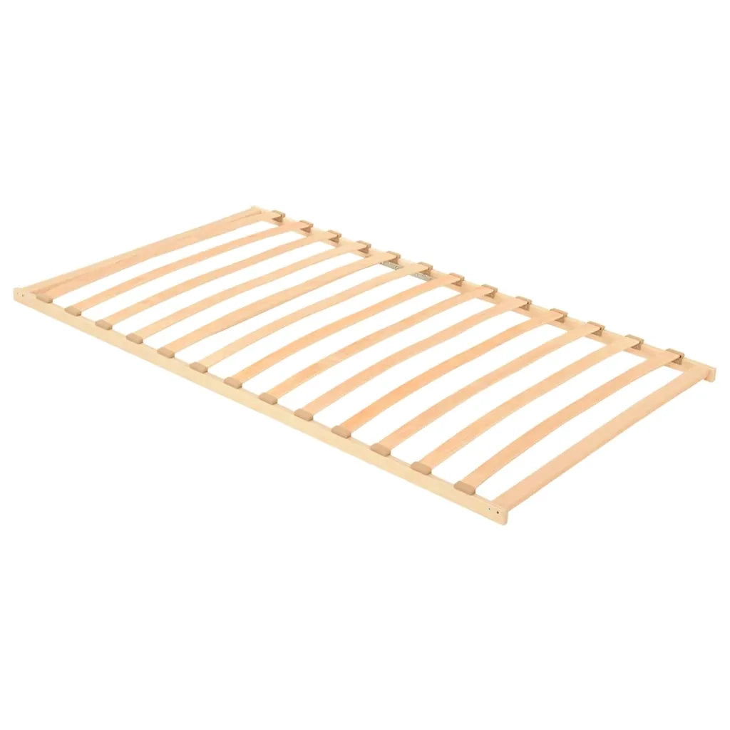 Base a doghe Marrone 120 x 190 cm Legno massello di faggio 42015280