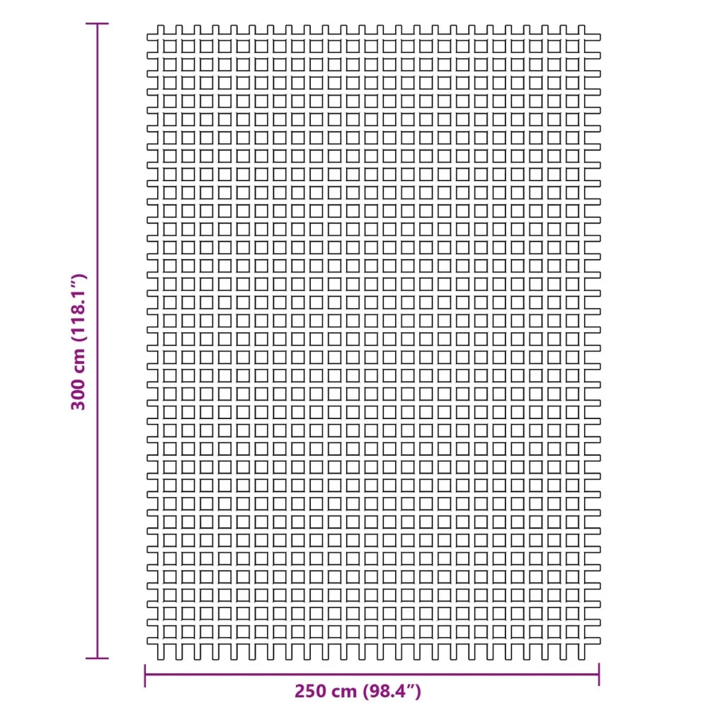 Tappeto da Tenda Blu 3x2,5 m 4008457