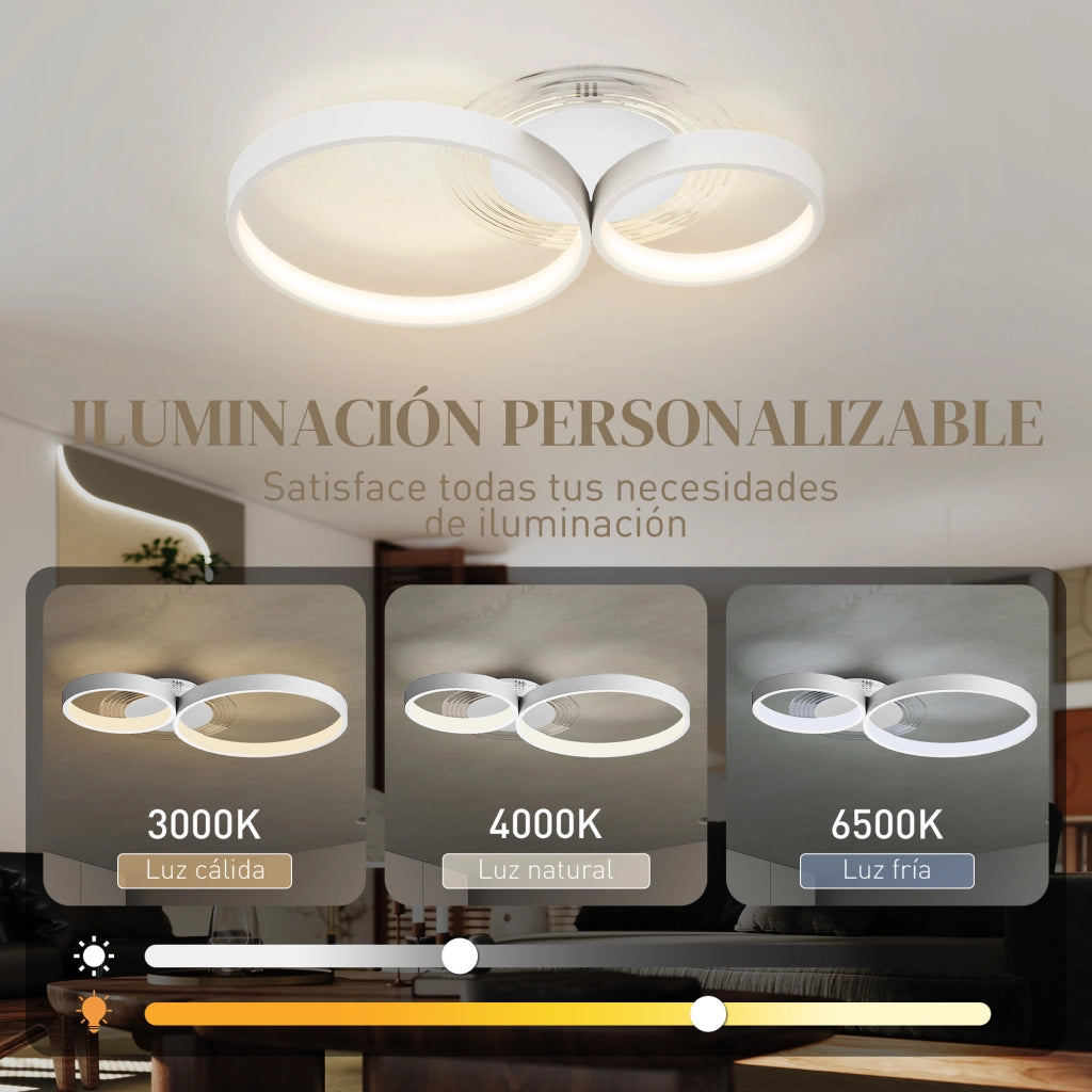 Lampada a Soffitto LED 40W ¨C Minimal ¨C Bianco 3000K/4000K/6500K