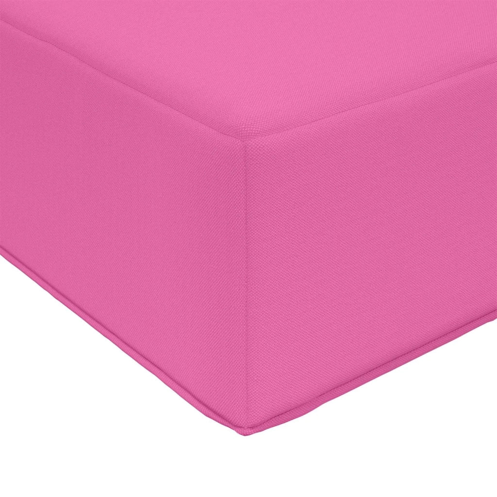 Cuscino per divano da esterno Rosa 60 x 60 x 8 cm Poliestere 900708