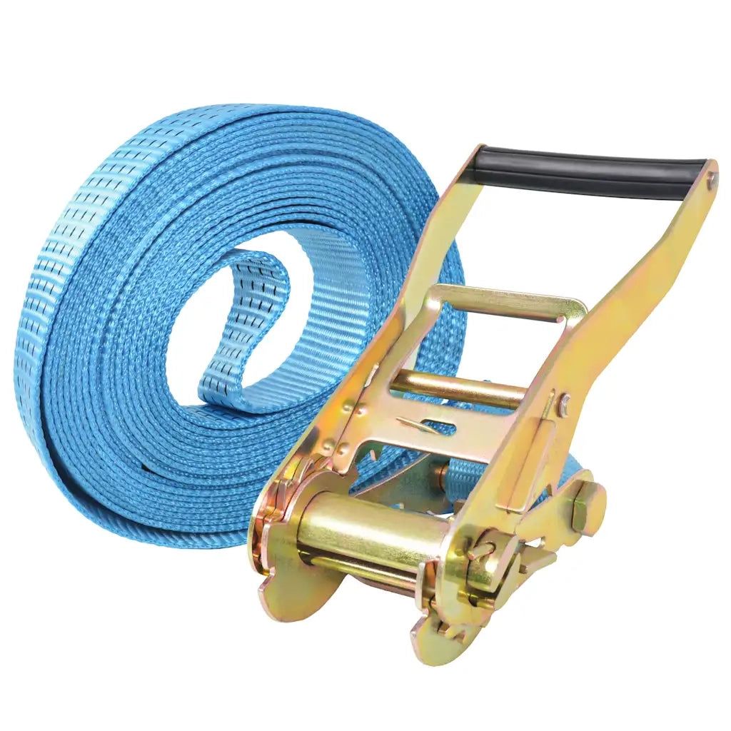 Cinghie d'Ancoraggio 4 pz a Cricchetto 4 T 8mx50mm Blu 142656