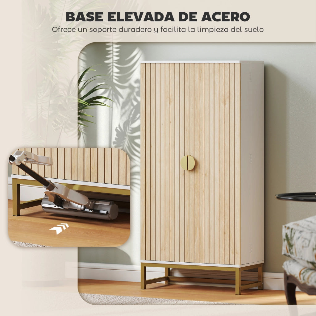 Armadio Cucina con Ante e Ripiani Aggiustabili ¨C zephmum ¨C Bianco