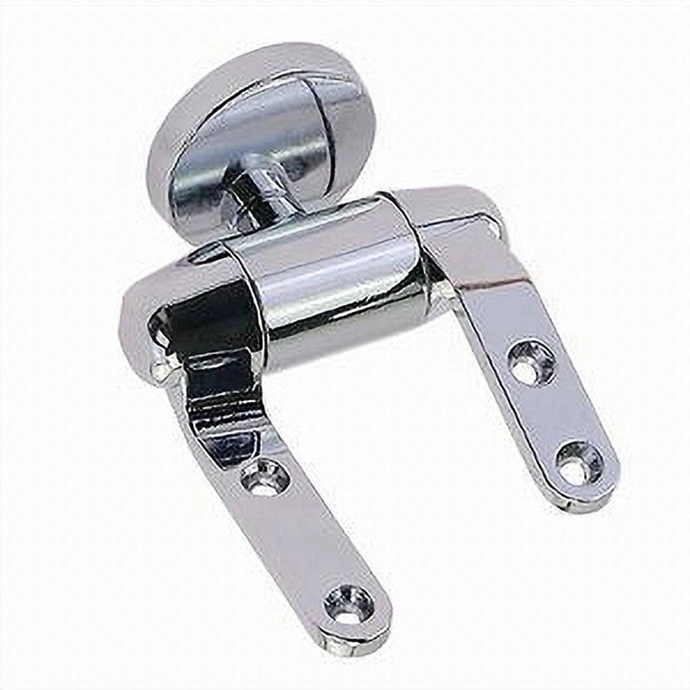Trade Shop - Cerniere Per Wc Copriwater Universali 2pz Cromate Con Chiusura Ammortizzata 59609 -