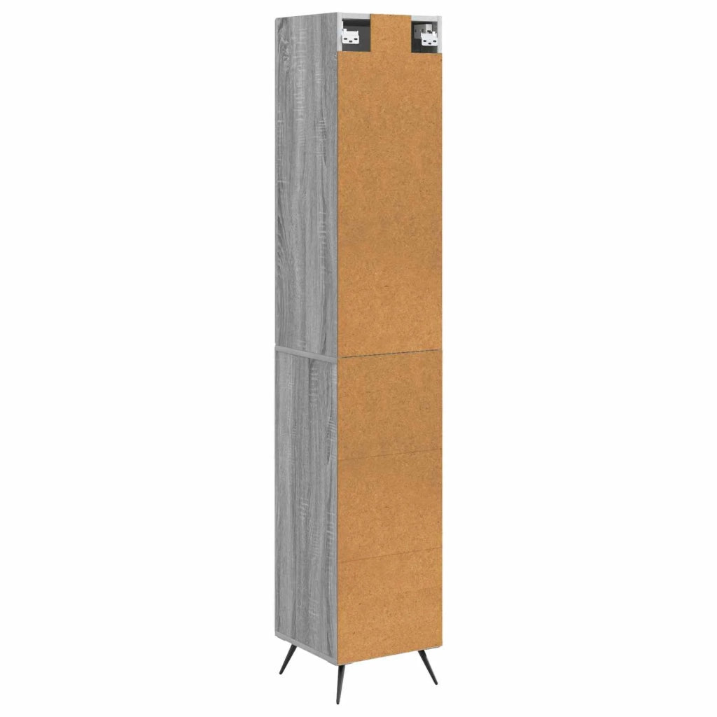 Set di armadi 2 pz Sonoma grigio Legno ingegnerizzato 3416877