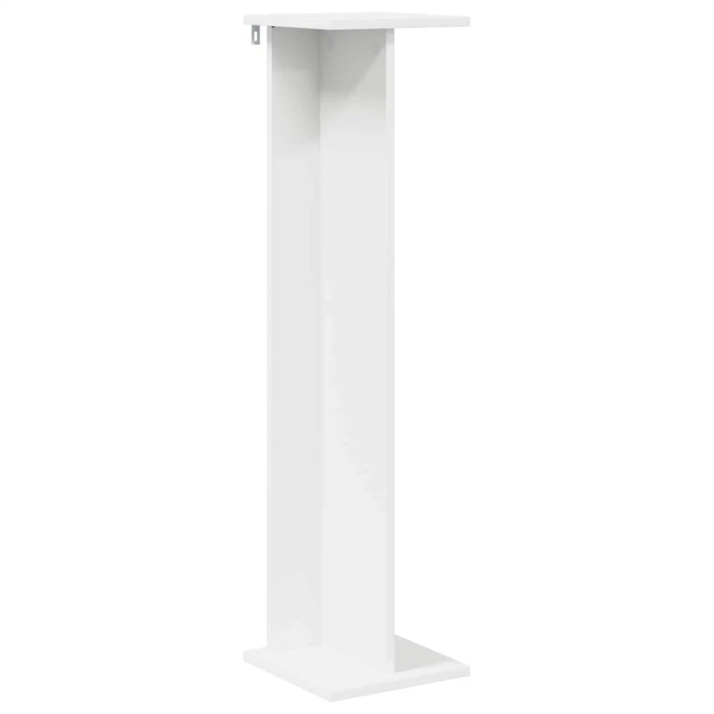 Supporto per piante 2 pz Bianco 25 x 25,5 x 100,5 cm 899627