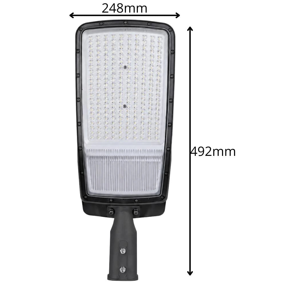 Armatura stradale led chip lumileds ip65 75x130 gradi