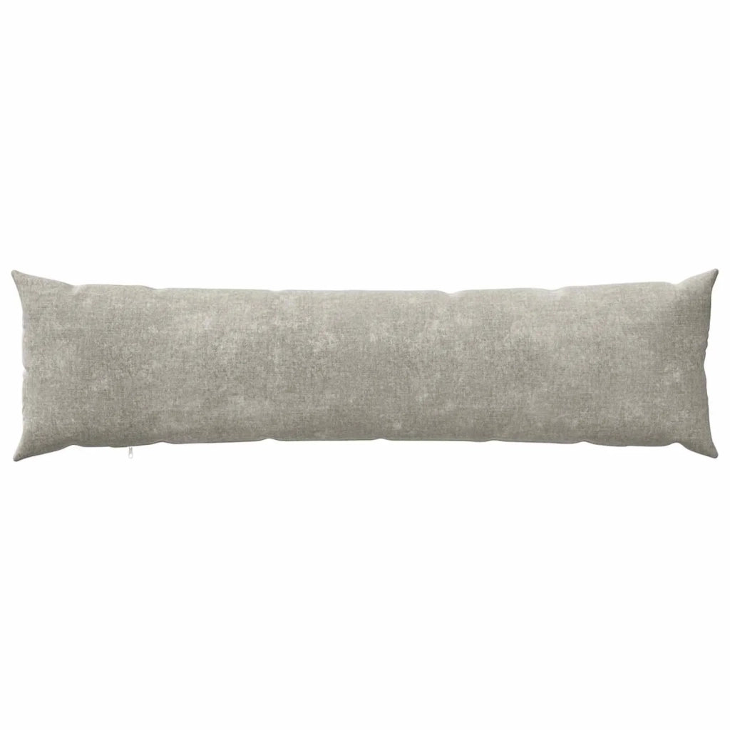 Federa 2 pz HEERLEN Grigio Chiaro 40 x 145 cm Tessuto Chenille 908924