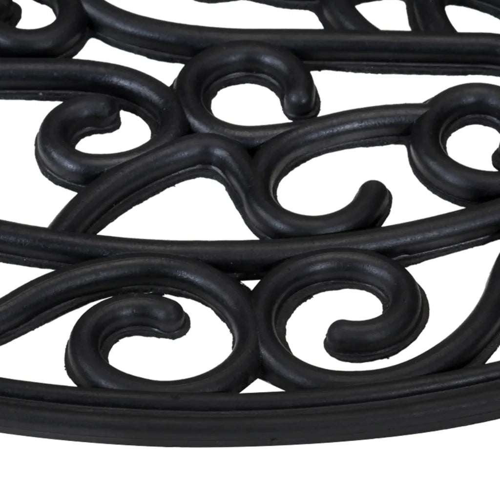 Zerbino Mezzo Rotondo 45x75 cm in Gomma 155661