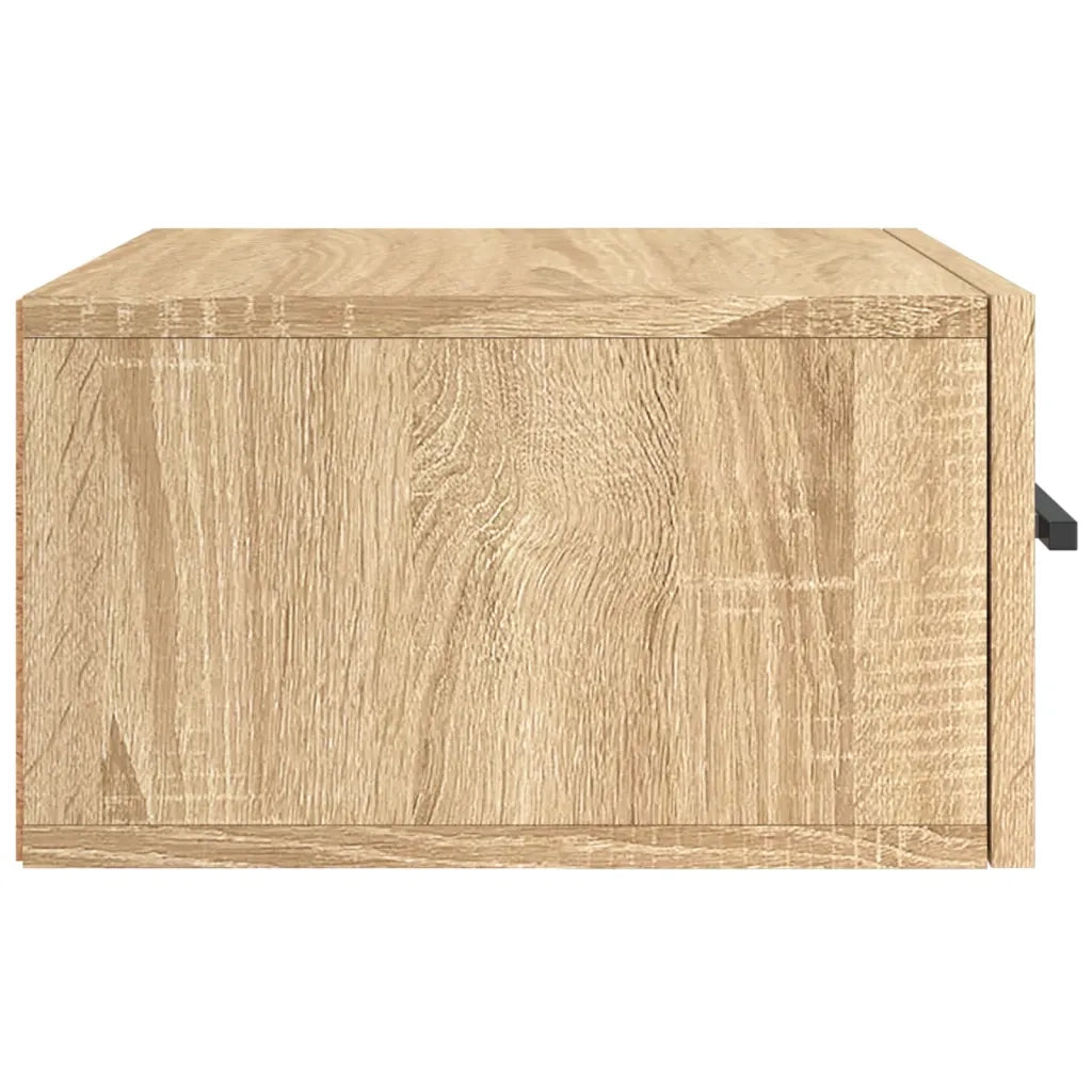 Comodini a Muro 2 pz Rovere Sonoma 35x35x20 cm 829875