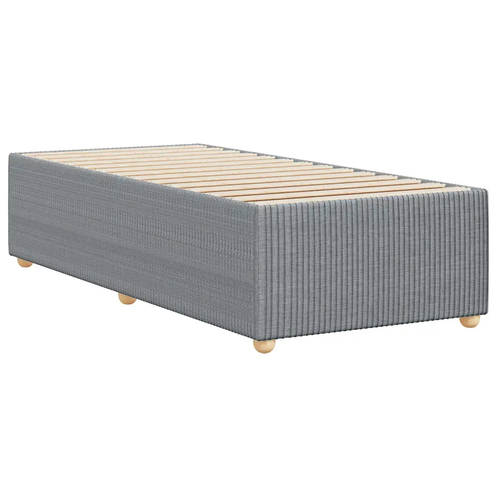 Giroletto senza Materasso Grigio Chiaro 90x200 cm Tessuto 3284907