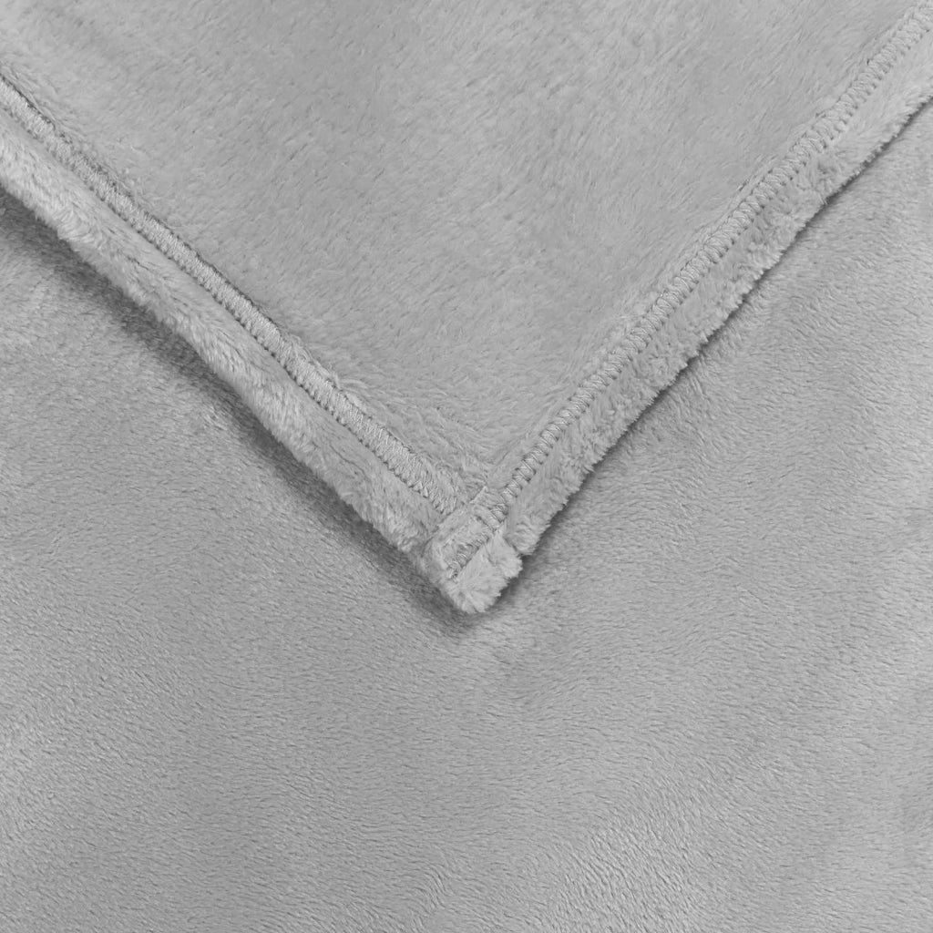Coperte da Pile 6 pcs Grigio 150 x 200 cm Panno 42016802