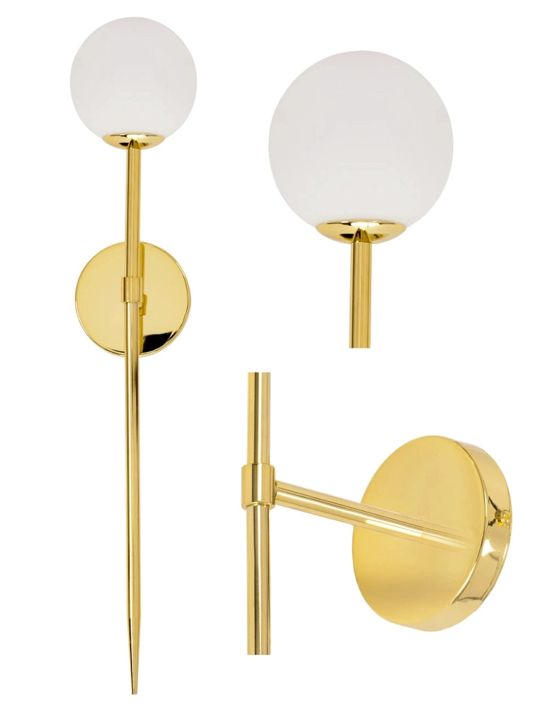 Lampada Da Muro Oro Moderno 52cm APP578-1W