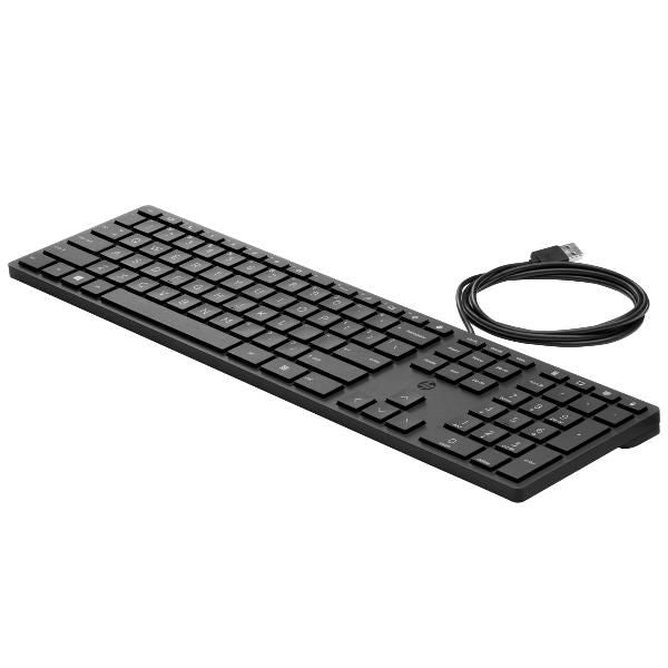 Hp wired 320k keyboard usb inglese - 9SR37UT/ABB