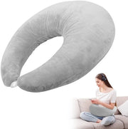 Guscio Ergonomico per Maglia e Aghi - Supporto per Haken/Breien - Leggero - Controllo della Pressione - Piumino in Poliestere - Dimensioni 60x60x25 cm - Cuscino per Spalle