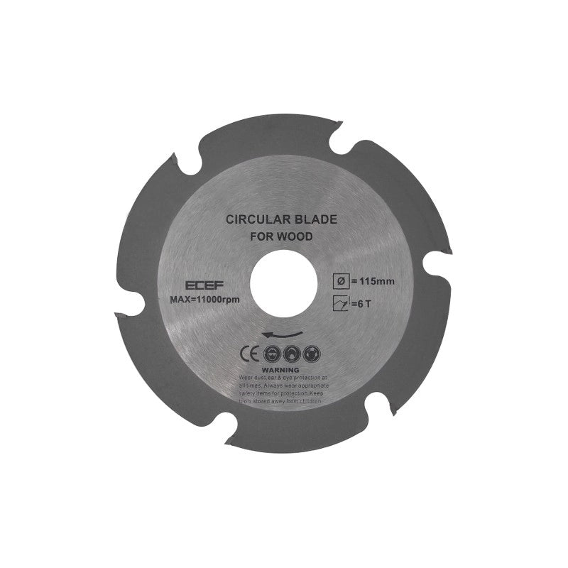 DISCO DA TAGLIO PER LEGNO Ø 115 mm