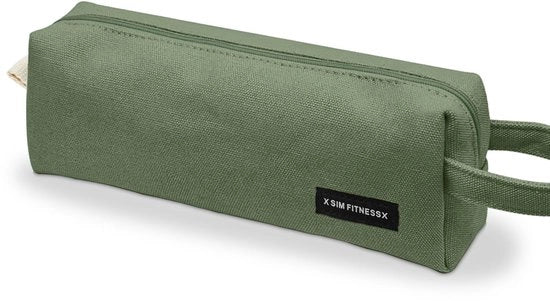 Etui per ragazze per scuola e ufficio (verde)