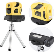 Livello con treppiede - 360° girevole - orientamento verticale orizzontale - supporto.