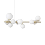 Lampada A Sospensione Perlage Sp10 Bianco Ideal-Lux