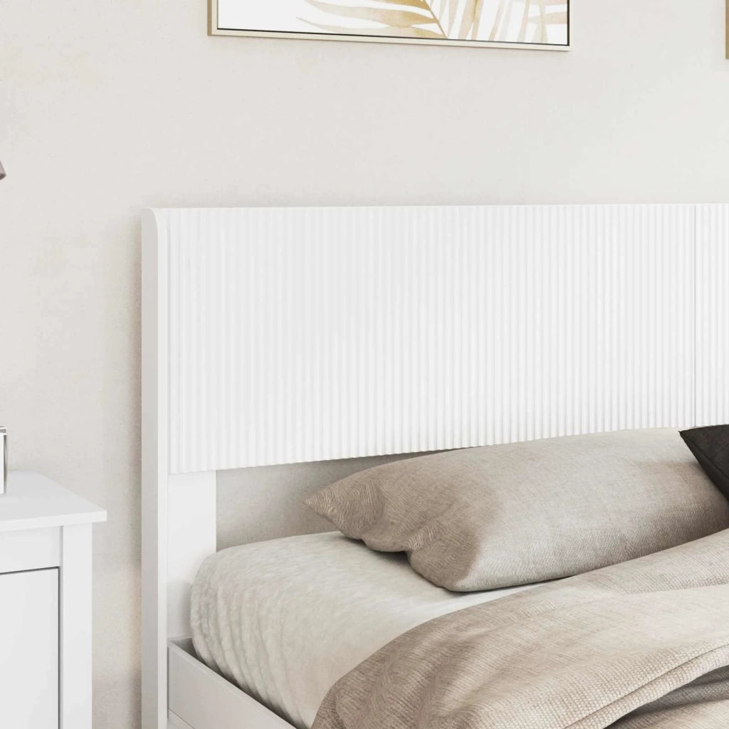 Testiera Letto Bianco Legno ingegnerizzato 889665