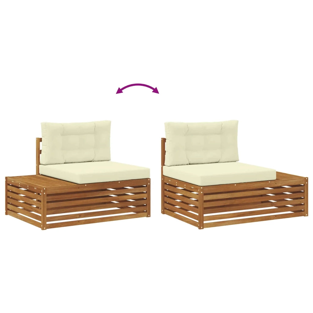 Divano Esterno Finale con cuscino Naturale 115 x 83 x 73 cm 900573