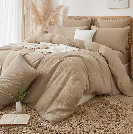 Set di copriletti da letto - 100% cotone - set da 1 - 135 x 200 cm