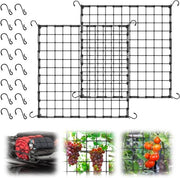 Reticolo Scrog Premium Elastico per Piante con 16 Ganci - 120x120 cm