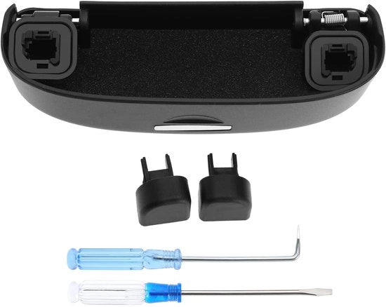 Tecnico per occhiali solari con custodia autoadesiva in ABS resistente allo shock nero