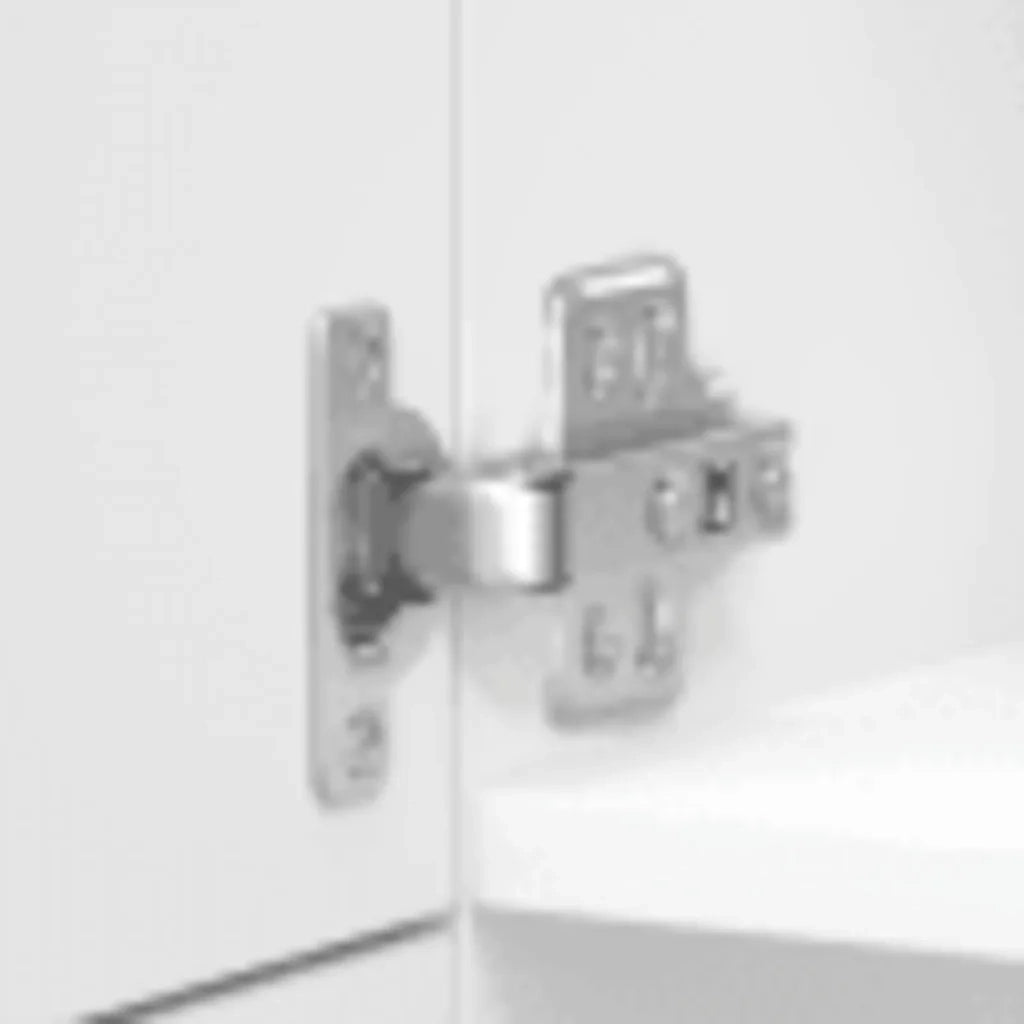 Armadio da Cucina Lucca Bianco Lucido in Legno Multistrato 853869