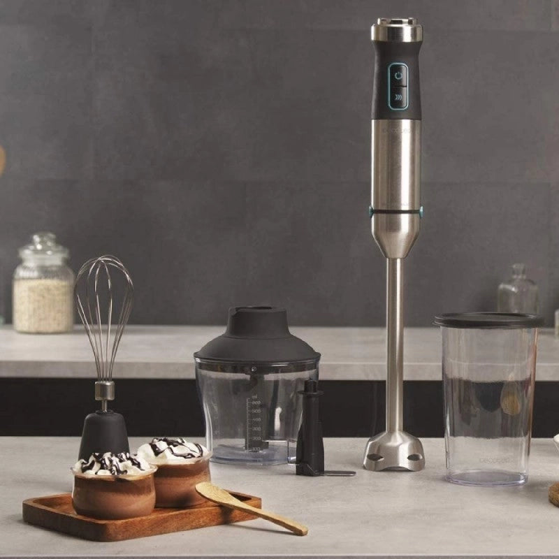 CECOTEC 04272 - Frullatore a immersione Power TitanBlack 1500 XL Cream&Crush
