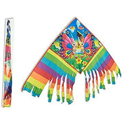 Trade Shop - Aquilone Arcobaleno Gioco Esterno Spiaggia Facile Da Pilotare Vari Colori 110x90 -