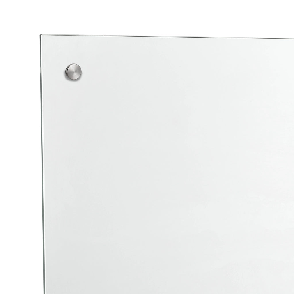 Paraschizzi in Vetro Temperato 90 x 50 cm Trasparente [neu.haus]