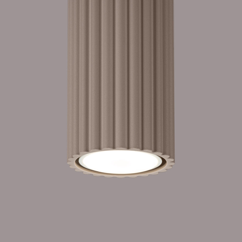 Lampada da soffitto KARBON 40 taupe