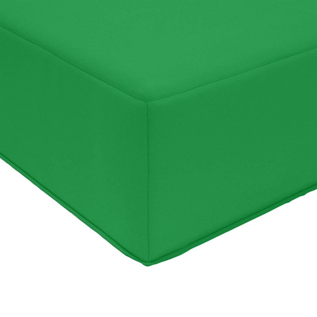 Cuscino per divano da esterno 2 pz | Cuscini per sedie Verde Poliestere