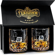 Set di bicchieri da 2 tumbler per acqua e whiskey da 300 ml
