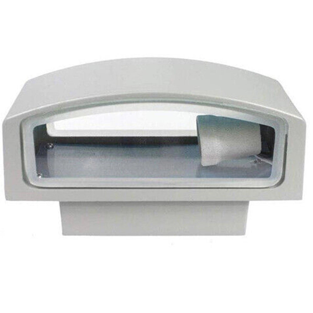 Trade Shop - Applique A Parete Per Esterno Ip44 Attacco E27 Luce Lampada Da Muro Grigio Es29 -