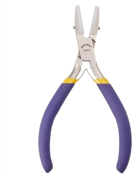 Attrezio per fai da te a doppia morsa in nylon - Manico antiscivolo - Lunghezza 135 mm - Precisione - Costruzione robusta - Attrezzatura per fai da te