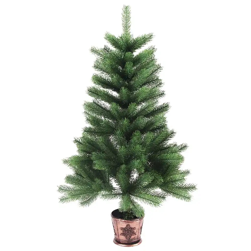 Albero di Natale con 150 LED con supporto Verde 90 cm PE 3396306