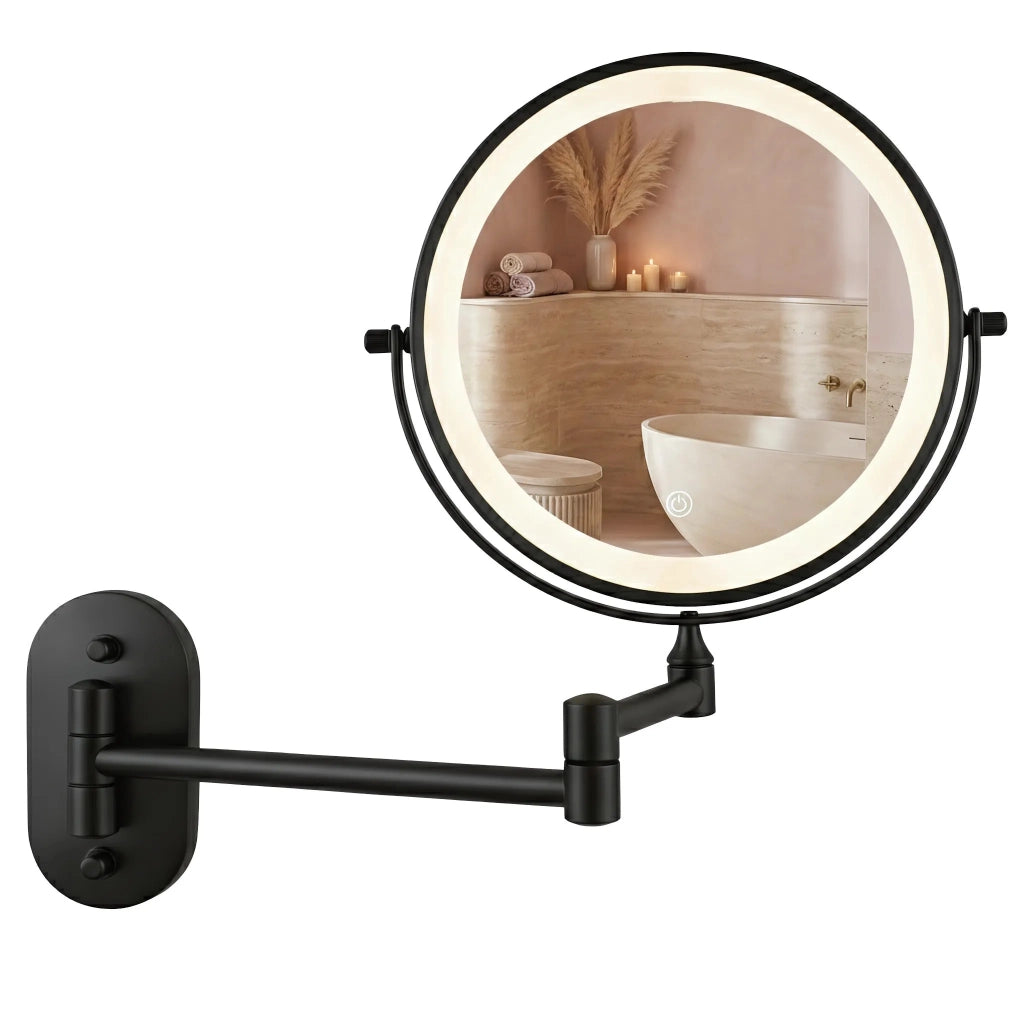 Specchio Led Glow Black