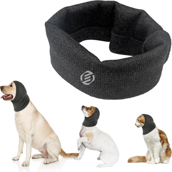 Protezione Orecchie per Cani - Comoda e Resistente - Adatta per Anziani e Giovani Cani