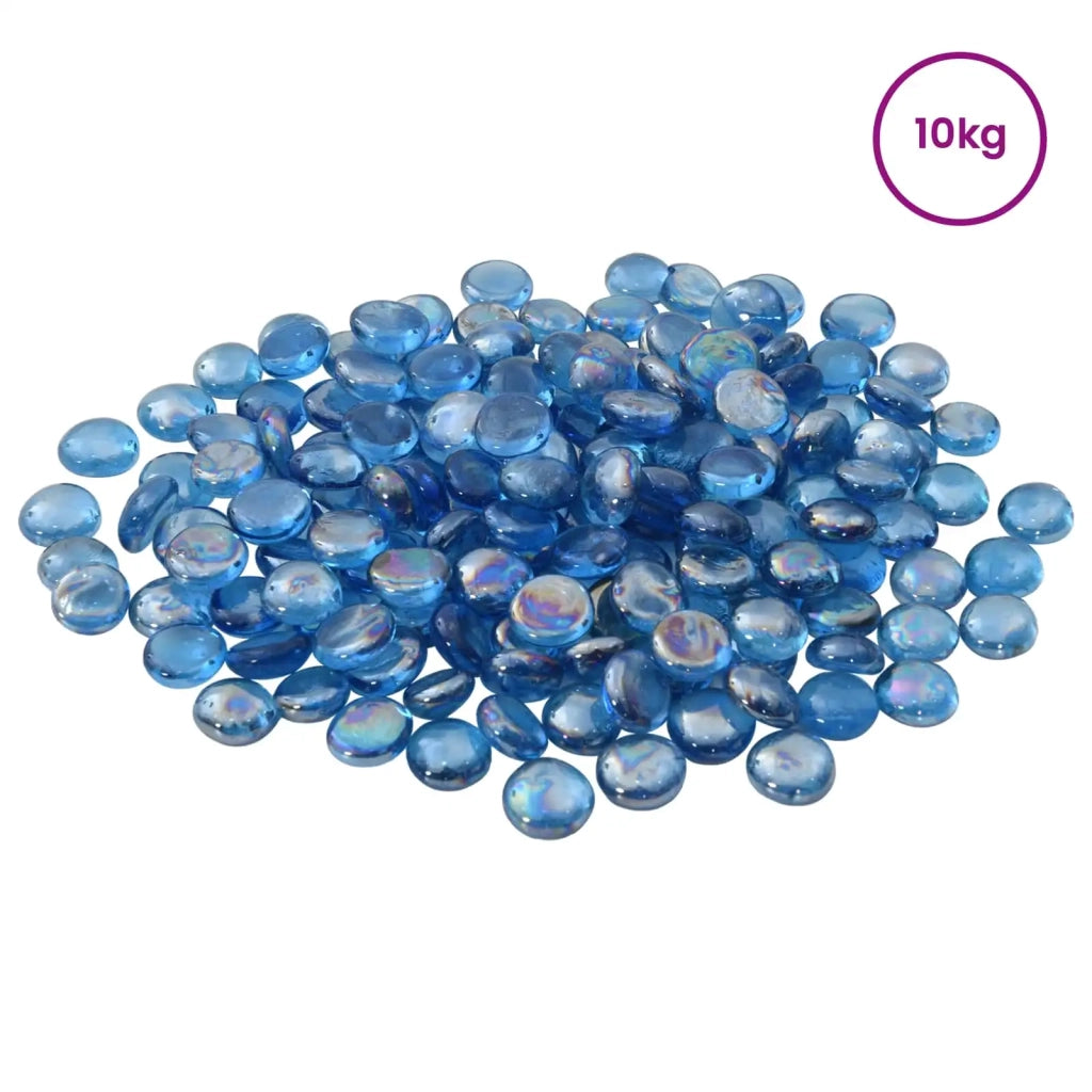 Nugget di vetro 17-19 mm Blu cobalto chiaro Vetro 42041593