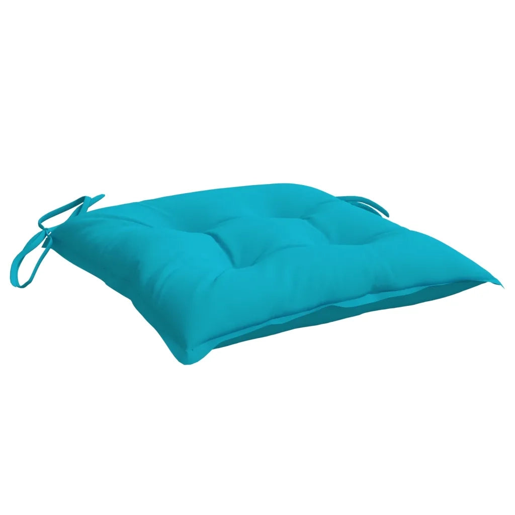 Cuscini per Sedia 6 pz | Cuscini per sedie Turchese 50x50x7 cm Tessuto Oxford