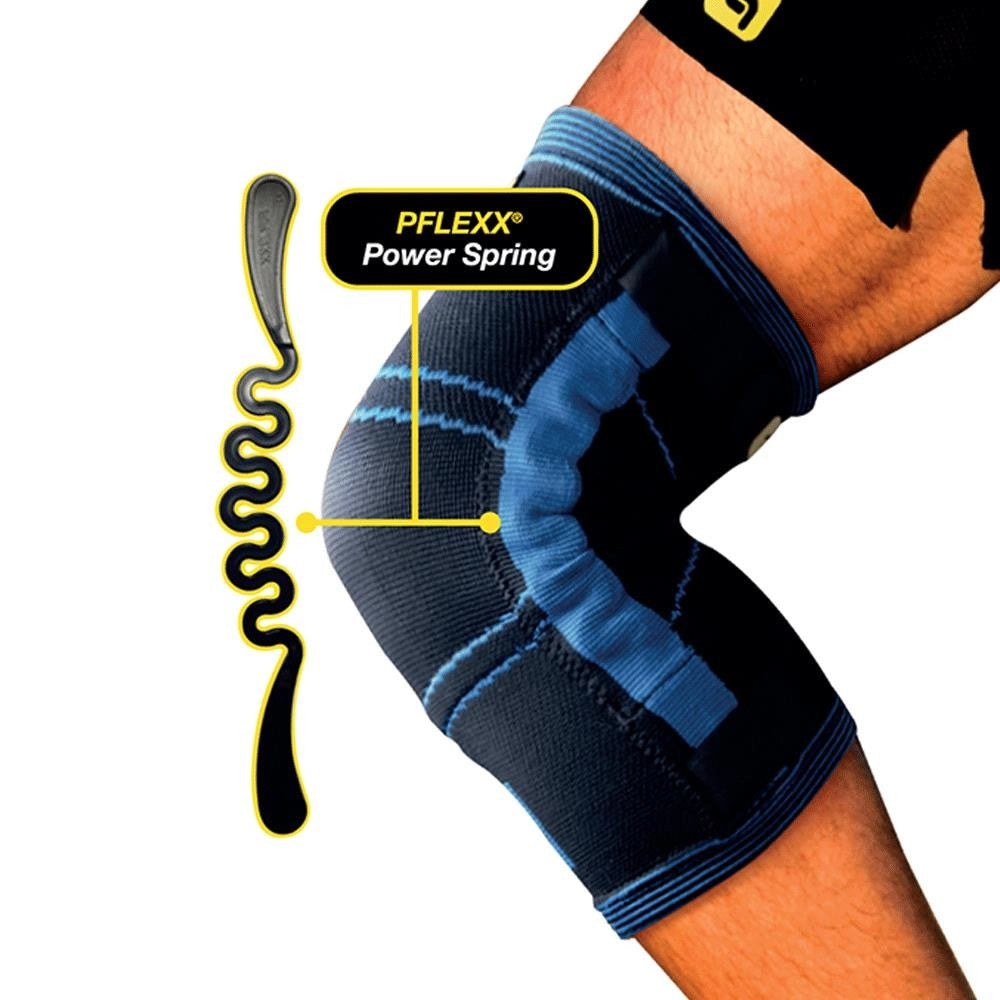 Trade Shop - Supporto Per Ginocchio Banda Elastica Power Knee Aiuta Il Sollievo Varie Misure -
