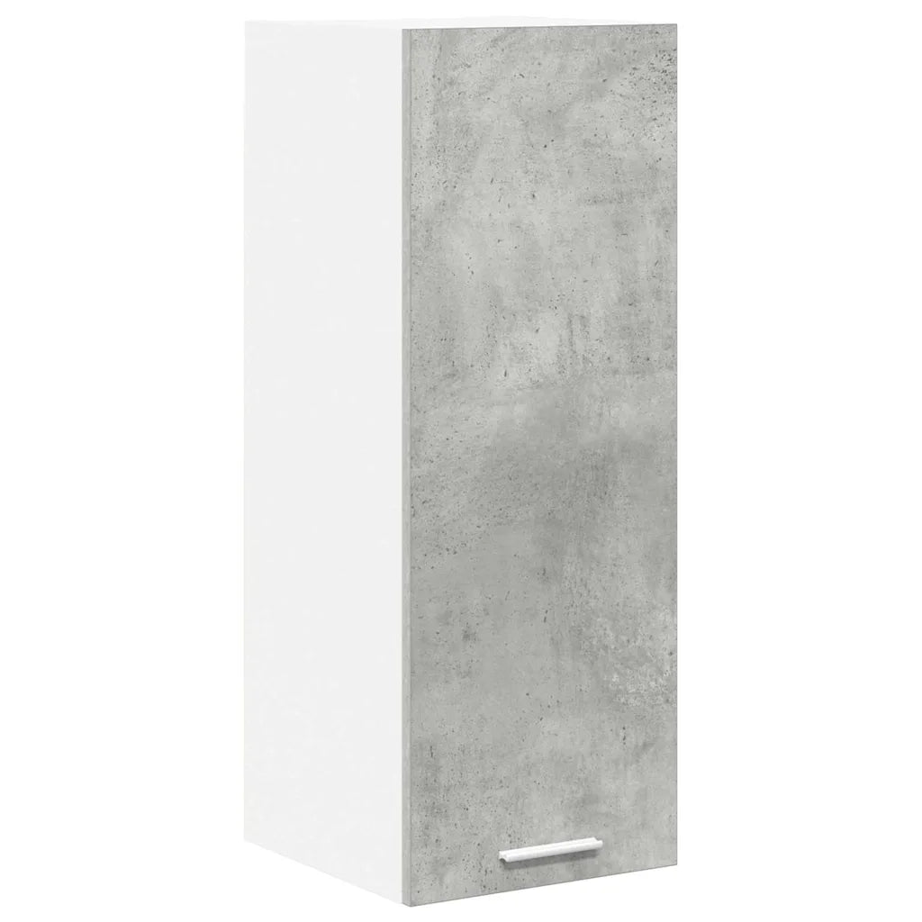 Armadio pensile 2 pcs Grigio Cemento e Bianco 30 x 31 x 80 cm 884249