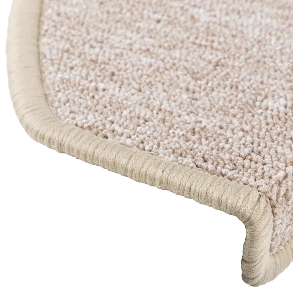 Tappetini per scale 30 pz 65x24x4 cm tortora semicircolari grandi 3365755