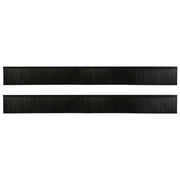 Spazzole per porte autoadesive 2 pz Nero 100 cm CFW2593280