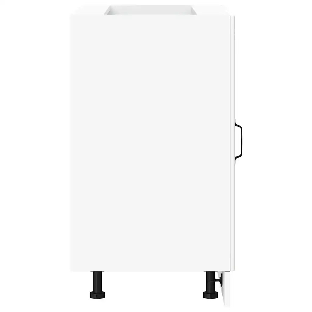 Pensile da cucina | Mobile base da cucina Lucca Bianco in Legno Multistrato