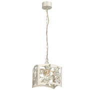 Lampada sospesa Provence 1xE27 cromata Luminex